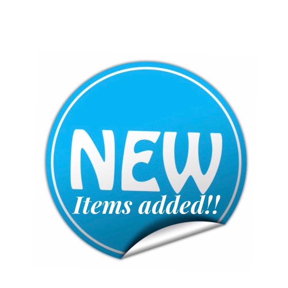 New items added! Please take a look!